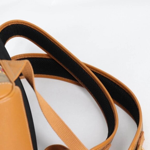 GUCCI GUCCIxDisney GG Supreme Backpack PVC Beige Gold 552884 Auth 140648M - Picture 8 of 16